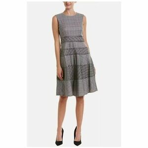 Taylor Sleeveless Retro Plaid Dress